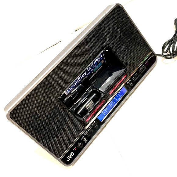 JVC Compact Component System NX-PN7 Dual Play for iPod Audio Dock - Picture 13 of 15